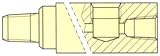Enerpac GA2 1/2nptf-3/8nptf (M/F) Enerpac Gauge Adaptor