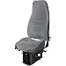 Wise Hiway Express Deluxe Over-the-Road Truck Seat - Gray Velour, Model# HD901-655