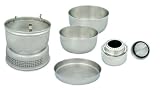  : Tatonka Edelstahl 4010 Kochgeschirr 7-tlg.Multi Set+ Brenner