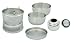 Sports : Tatonka Edelstahl 4010 Kochgeschirr 7-tlg.Multi Set+ Brenner