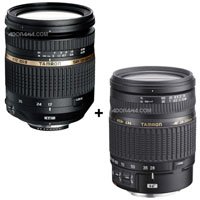Tamron Twin Zoom Lens Kit for Nikon Digital SLRs with SP AF 17-50mm f/2.8 XR DI-II VC (Vibration Compensation) LD Aspherical (IF) Zoom Lens & 28-300mm f/3.5-6.3 XR Di VC (Vibration Compensation) Aspherical (IF) A uto Focus Zoom Lens , 6 Year Warranty