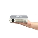 AAXA P450 Pico/Micro Projector with LED, WXGA 1280x800 Resolution, 450 Lumens, Pocket Size, HDMI, Mini-VGA, 15,000 Hour LED Life, Media Player, DLP Projector