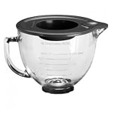 Kitchenaid - 5K5GB - Accessoires Robot - Bol en verre pour Série 'Artisan'