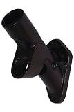 Cast Iron 2 position Flag Pole Bracket, 6.5x4.25, BLACK