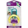 Vo-Toys Modular Bird Perch with Mirror and Seed Cup