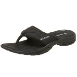 Columbia Sportswear Womens Nassau Thong,Black,7 M