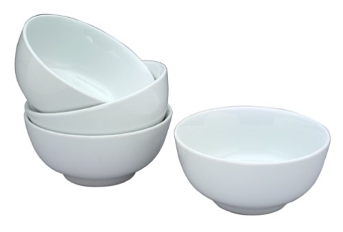 BIA Cordon Bleu 24-Ounce White Porcelain Chowder Bowls, Set of 4 On Sale