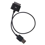 GeSPEC iPod用USBケーブル(30cm)- Black GS-CA04PBの画像