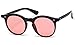 Bestum Vintage Inspired Round Sunglasses with Rivets Tinted Lens UV400