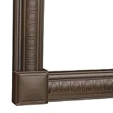 Buy Moen MS3048ORB Mirrorscapes 3000 Series Mirror Frame 4-Foot Straight, Oil Rubbed... by Moen