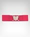 bebe Logo Heart Stretch Belt