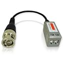 CCTV Passive Video Balun - Screw Terminal with Pigtail BNC Connector