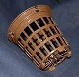 Round Net Pots 3 inch, Brown Heavy Duty