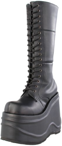 Pleaser Womens Wave-302 Knee-High Boot
