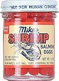 ATLAS-MIKE'S SALMON EGGS (1012) Prepaired Baits RED SHIRIMP SALMON EGGS 2 OZ.
