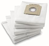 Karcher Fleece Filter Bags for VC6100, VC6200, VC6300 - Pack of 5