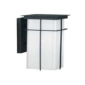 Kenroy Home 70001TB Mesa 6-Inch Shade and 8-Inch Extension Medium Wall Lantern