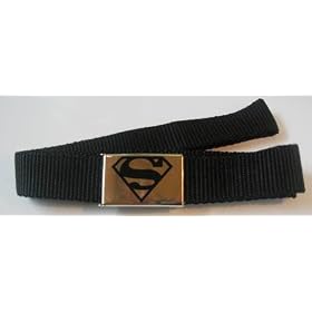 Superman Clamp Buckle Belt