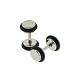 FAKE PLUG SURGICAL STEEL 2g/6.0mm - Sold As A Pair