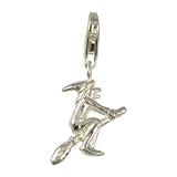 SilberDream 925 Sterling Silber Charm Hexe Anh�nger f�r Armband Kette Ohrring FC3087von "SilberDream"