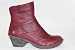 Best Selling Art Oteiza Womens Burgundy Red Leather Ankle Boots Shop