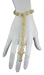 Gold Slave Bracelet (Single Line)
