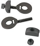 SNAFU Peg Locks 10mm Pair Black
