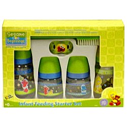 The First Years - Sesame Beginnings Infant Feeding Starter Set
