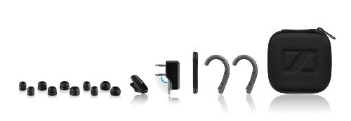 Sennheiser イヤーモニタータイプ カナル型ヘッドフォン 航空機用変換アダプタ付 CX6Travel