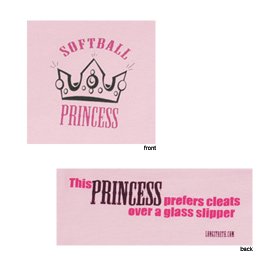 Buy SOFTBALL – SHORTSLEEVE YOUTH TEE – ”SOFTBALL PRINCESS”
