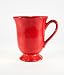 Extra Large Red Ruffle Mug By Trudeau