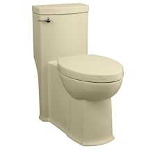 American Standard 2891.016.021 Boulevard Right Height Elongated One-Piece Toilet with Seat, Bone