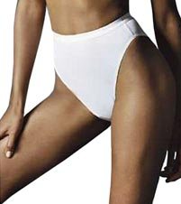 1-Pack Bali Full-Cut-Fit Stretch Microfiber Hi-Cut 2325