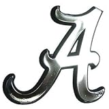 Alabama Silver Car Emblem