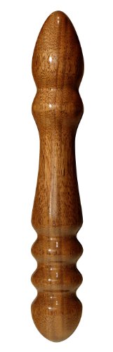 Holzdildo Sirius in Nuss, lackiert