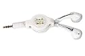 Retractable Hi-Fi Stereo Earphones for Apple iPod, MP3 Players, PSP, Laptops, Walkmans and Portable CD/DVD Players