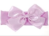 Baby Girl Accessory HEADBAND LT. ORCHID Hair Bow