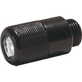 Screw on LED Light for Rubber Handle Telescopic Steel Baton