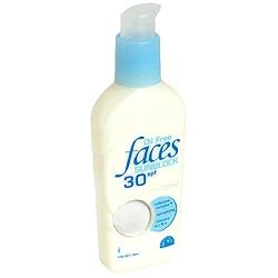 Hawaiian Tropic Faces Oil Free Sunblock, SPF 30, 4-Ounce Bottles (Pack of 3)