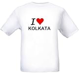 I LOVE KOLKATA - City-series - White T-shirt