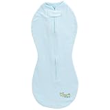 The Lil Houdini Woombie Baby Swaddler (Mega Baby (20-25 lbs), Bella'Mar Blue)