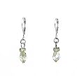 Earrings - E150 - Swarovski (tm) Crystal Beads - Teardrop ~ Clear AB