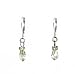 Earrings - E150 - Swarovski (tm) Crystal Beads - Teardrop ~ Clear AB