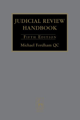 Judicial Review Handbook On Sale
