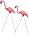Lawnware 363 Pink Flamingo Lawn Figures (2)