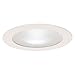 Sea Gull Lighting 12041AT-15 4in. Shower Recessed Light Trim, White