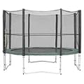 ICE @ Replacement Safety Enclosure Net for 10ft Diameter Trampoline 8 sleeves - Netting ONLY -*FREE DELIVERY*