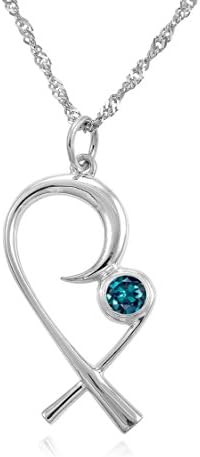 The Mommy Pendant - Personalized Silver Mother Child Necklace with Birthstone – Designer Gift Box - Christmas, Push Present for wife, mom