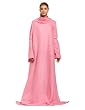 Snuggie Original Fleece Blanket with Sleeves, BCRF Pink