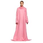 Snuggie Original Fleece Blanket with Sleeves, BCRF Pink